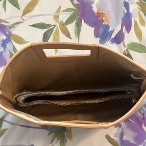 A/X Armani Exchange Tan Clutch